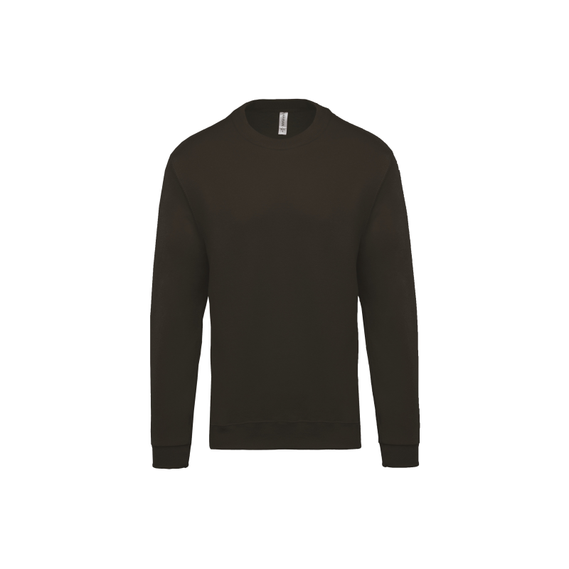 Sweat molleton col rond homme