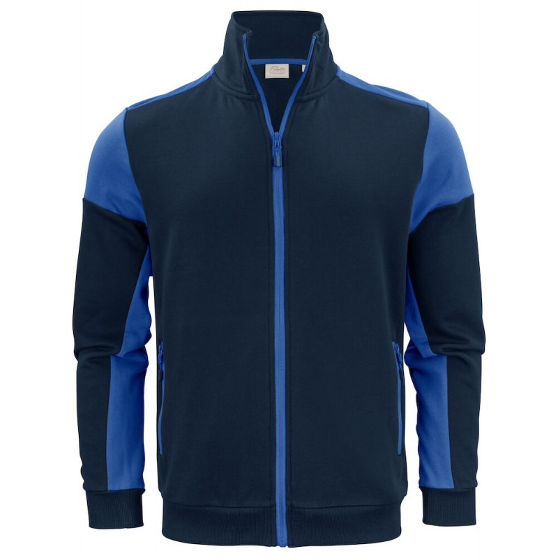 Veste sweat homme prime bicolore ECO-RESPONSABLE